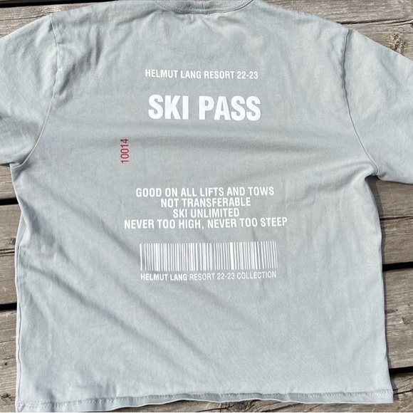 helmut lang ski pass shirt - Picture 5 of 5